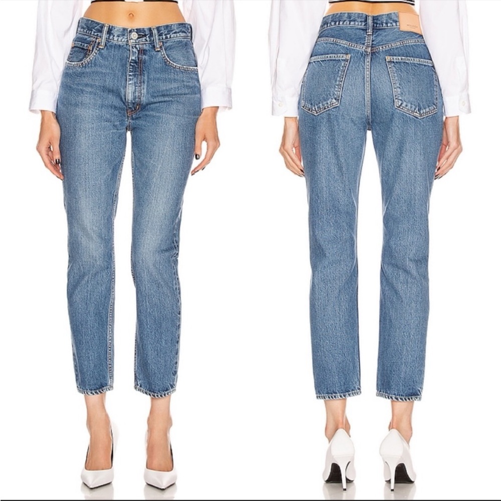 Moussy Vintage 27 Hinsdale Boy Slim Leg Jeans Blue